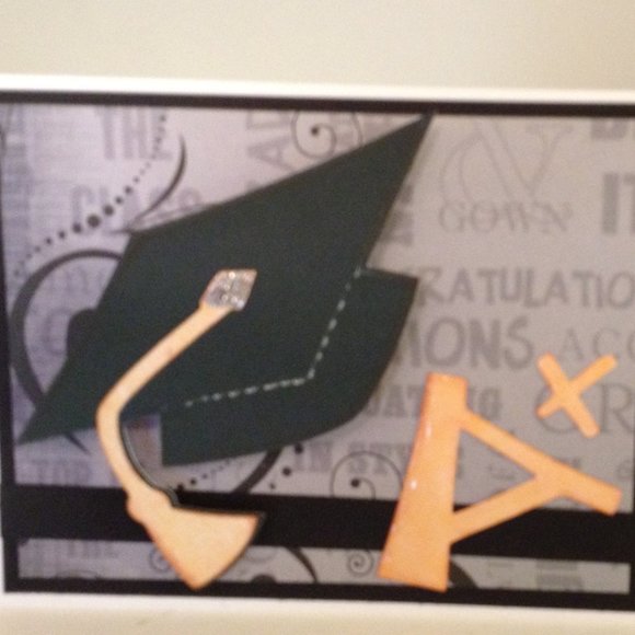 Cuttlebug 4” x 6” CONGRATS embossing folder - Picture 7 of 7